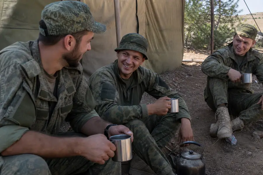 Отдых в полевом лагере